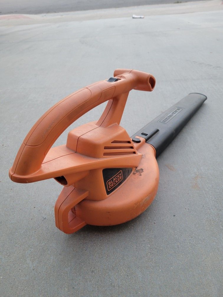Black And Decker Corded Electric Leaf Blower Handheld Tool