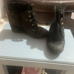 Super wedge boots