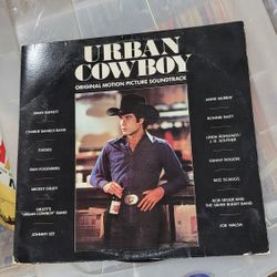 vintage Urban Cowboy vinyl record album