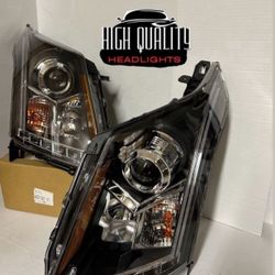Cadillac SRX 2010  2016 headlights