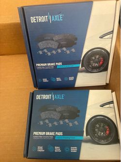 Premium Brake Pads both front and back
