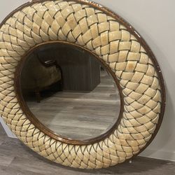 Large Vintage Windsor Art & Mirror Co. Wall Mirror 