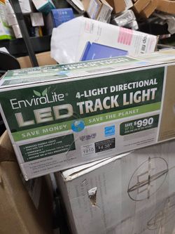 EnviroLite 4-Light Directional LED Track Light