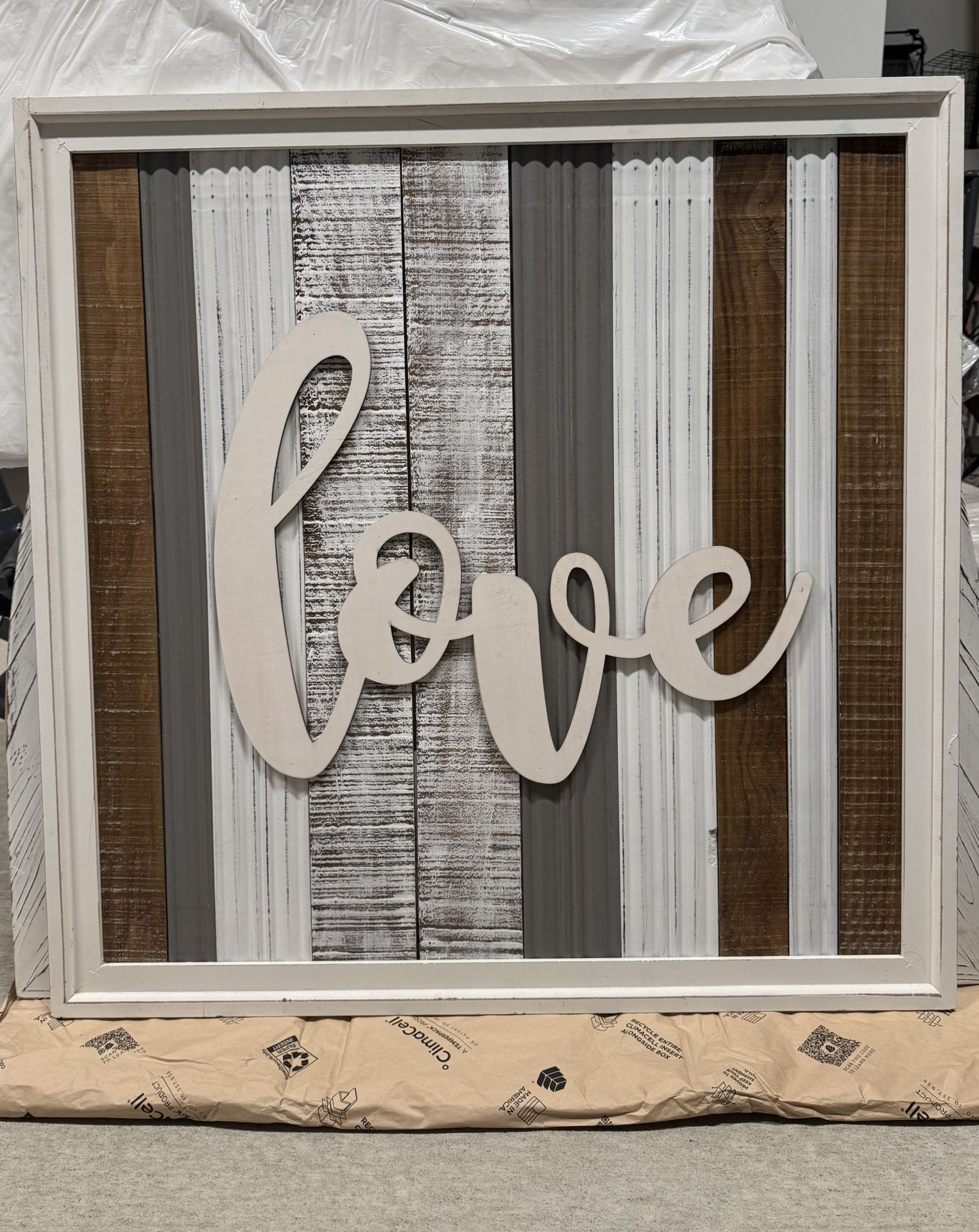 Large Wooden Wall Art
