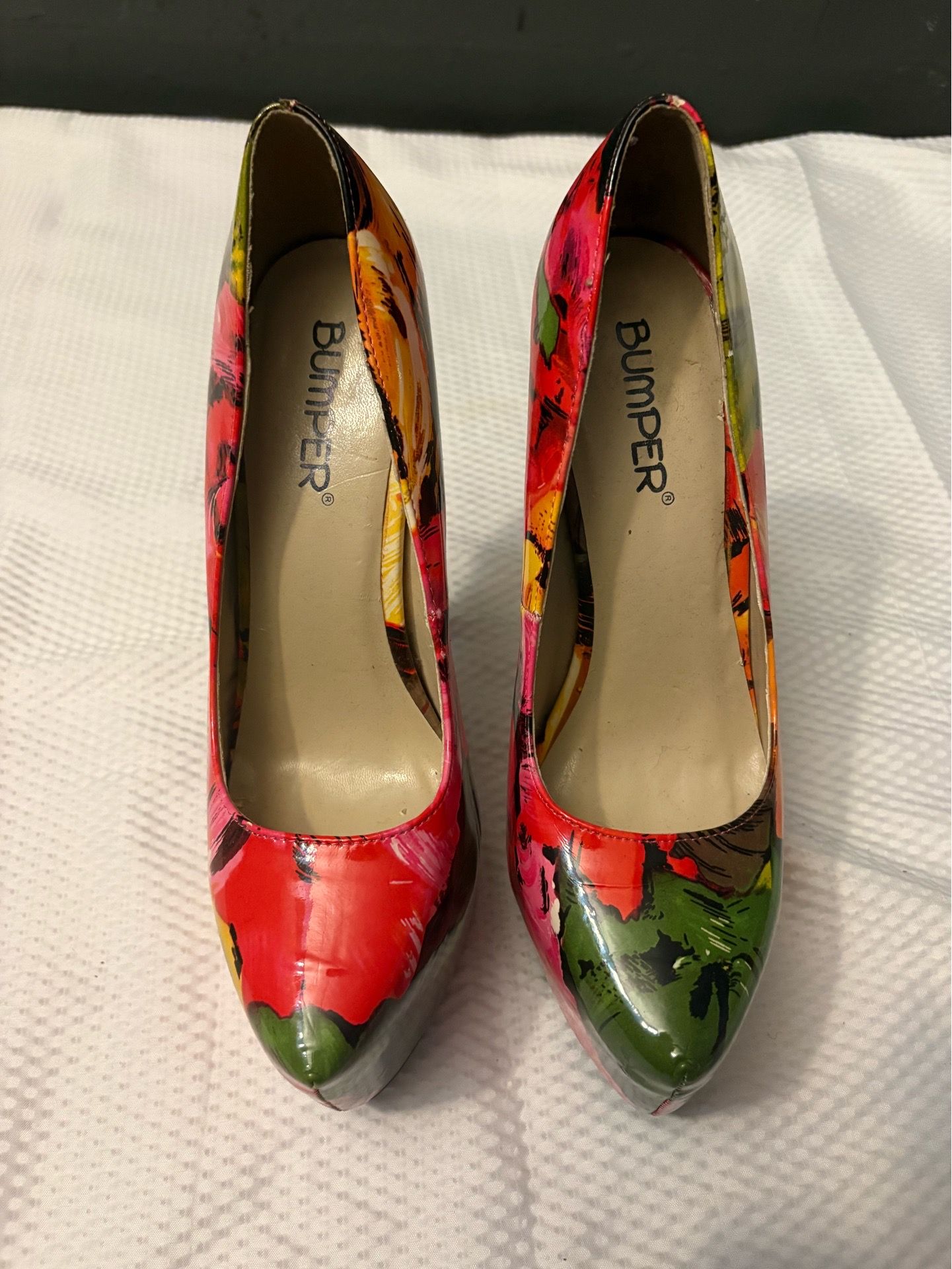 Floral heels