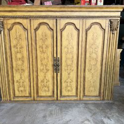 Large 2pc Armoire 