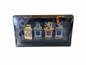 Harry Potter - Hogwarts House Metal Bookmarks Set of 4 in Case - Warner Brothers
