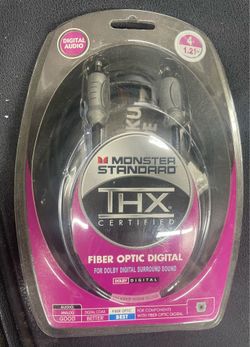 4-foot Monster Standard Fiber Optic Digital Cable