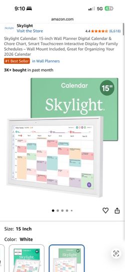 Skylight Calendar