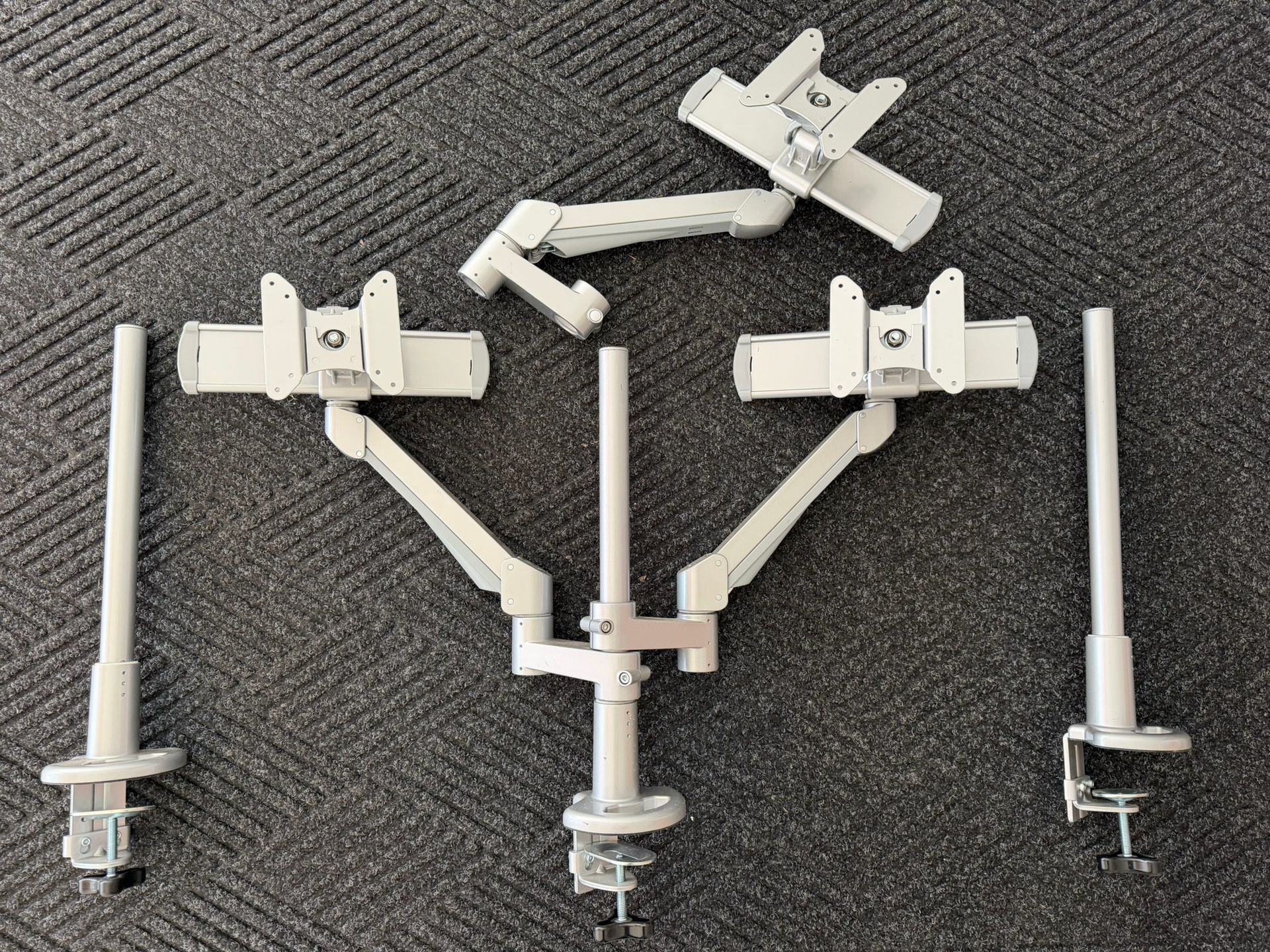 Single, Dual, or Triple Computer Monitor Mount