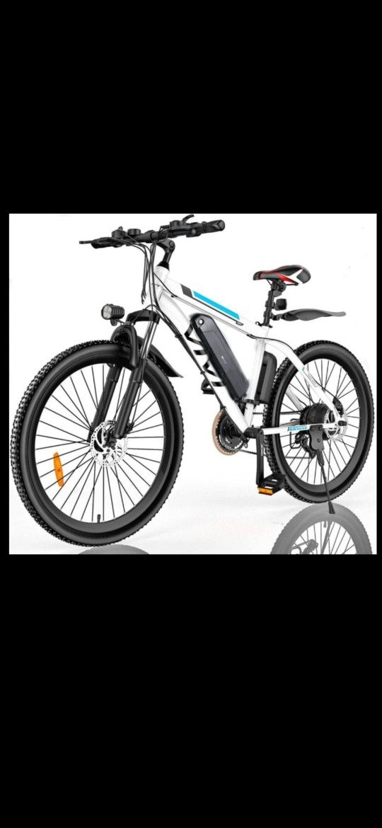 Vivi 500W Electric Bike 26" Electric Bicycle for Adults with Cruise Control System Ebike, Mountain