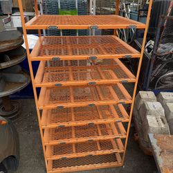 Industrial 8-Tier Shelving Unit