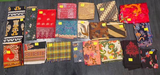 Vintage Indonesian Batik Fabrics & Other Textiles