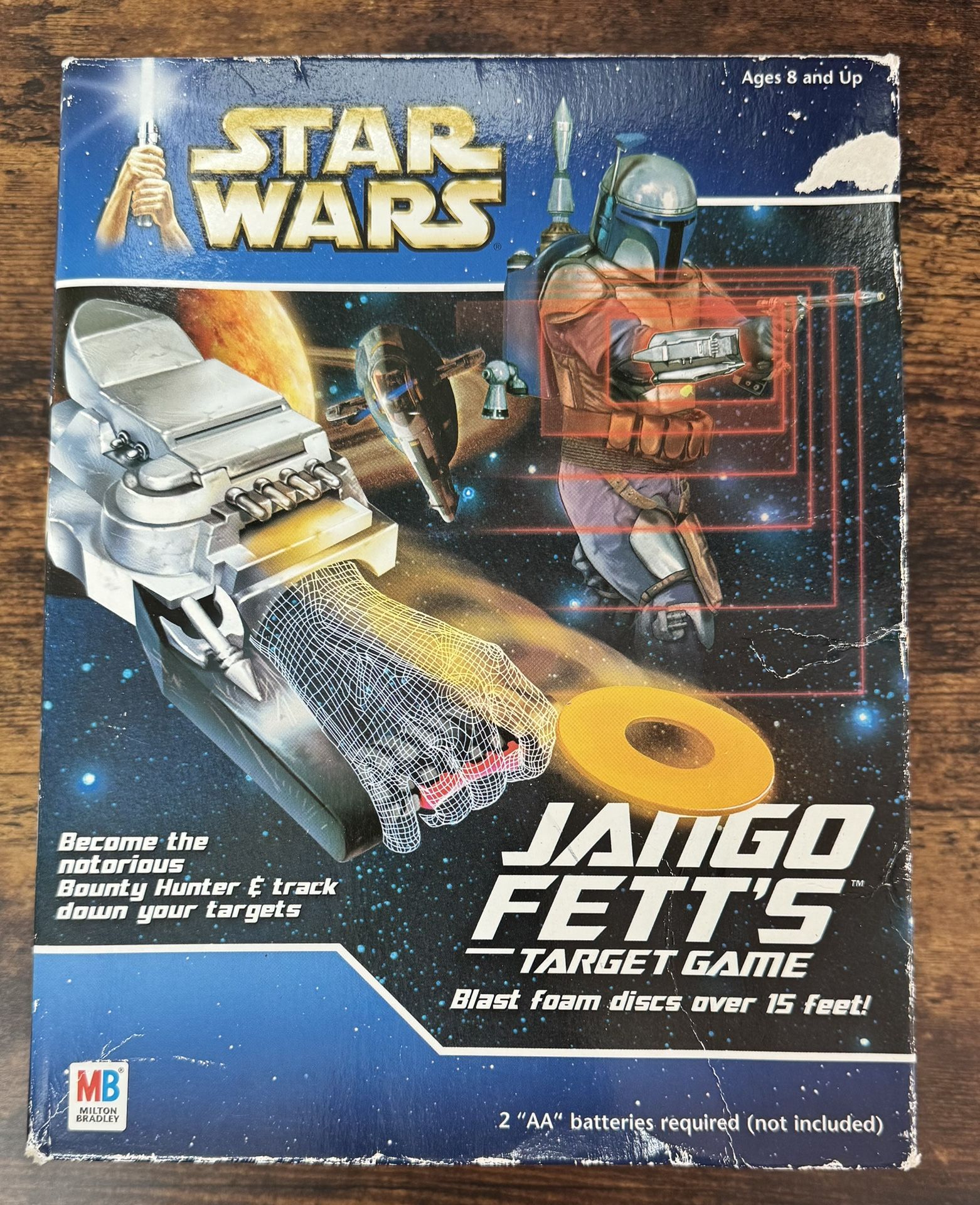 Star Wars Jango Fett Game never used/box has some damage Just $10 xox