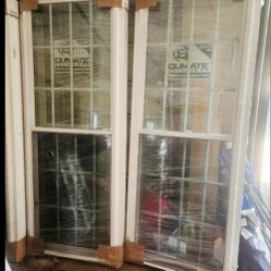 Brand New White Vinyl Windows.  Quantity And Sizes Listed In The Photo.