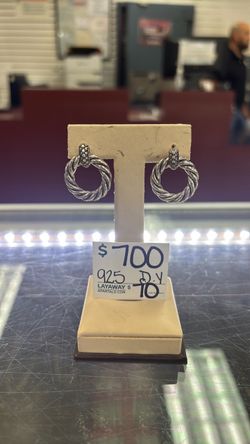 David Yurman Door Knocker Hoop Earrings