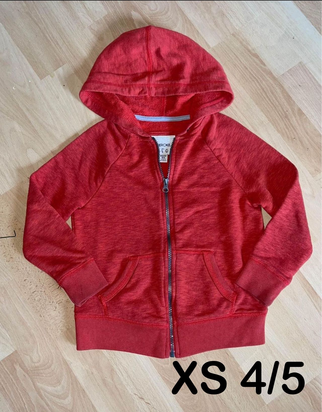 Red Hoodie Sweater XS 4/5 