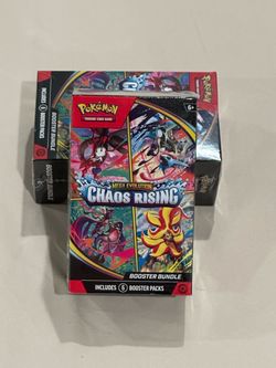 Pokémon TCG Mega Evolution Chaos Rising Booster Bundle