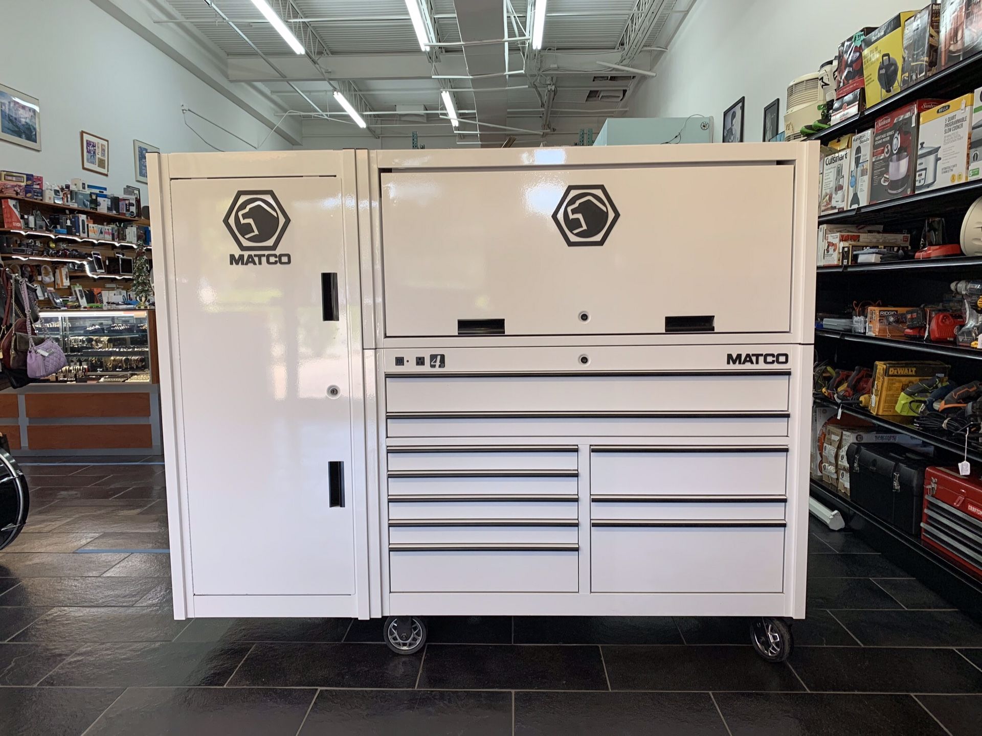 MATCO Tools Box 4225THU (4s 2Bay 25” Tall Hutch); 4225RP (4s 2Bay 25 ...