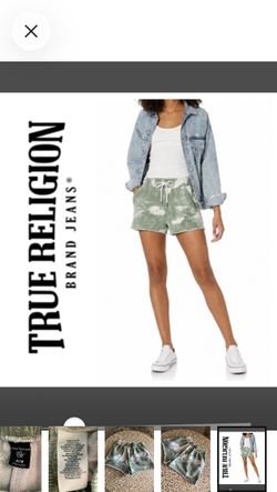True Religion Tie-Dye Fleece Sweatshorts