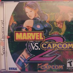 Marvel vs Capcom 2 Dreamcast Mint