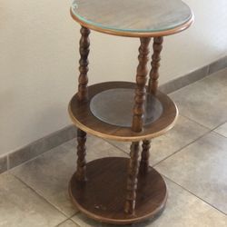 Antique Side Table - Mesa antigua 