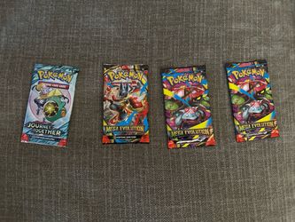 Pokémon TCG Journey Together and Mega Evolution Booster Packs