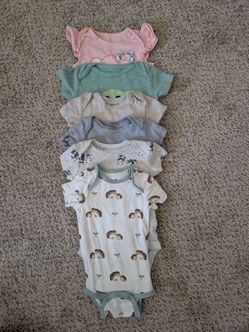 0-3 month onesies
