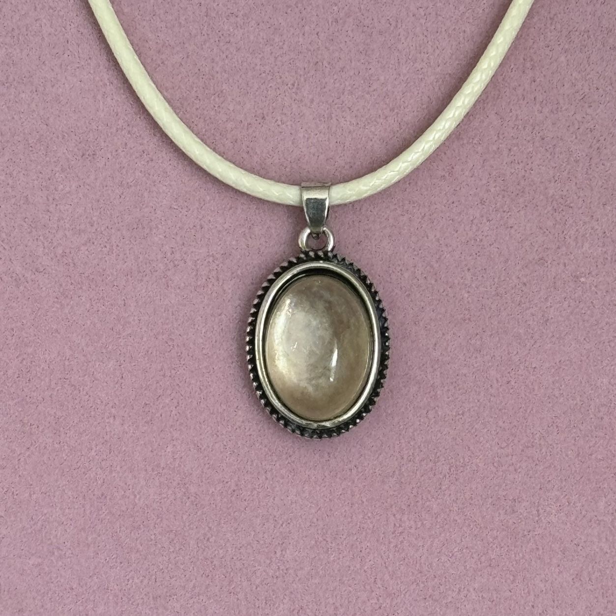 Golden Gem Lepidolite Necklace