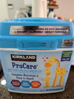 Infant Formula Kirkland Signature Procare
