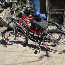 Pink Beach Bike $55