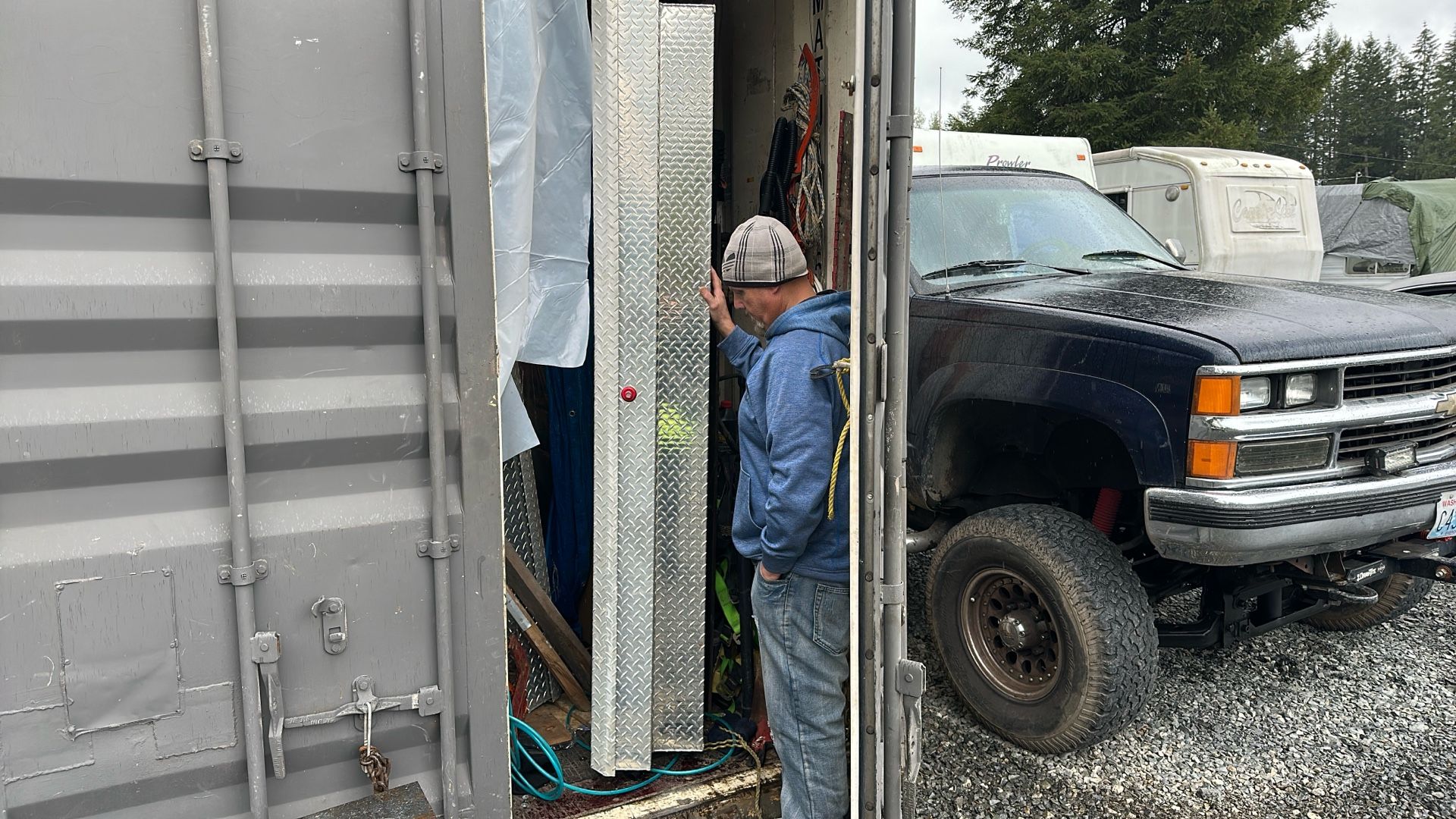 86’ Side Mount Tool Box X2
