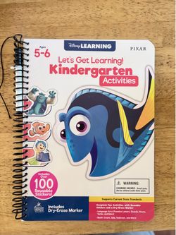 Brand New Disney Learning Let's Get Learning! Kindergarten Activities Book