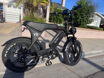 OUXI V8 1000W Peak Fat Tire E-Bike