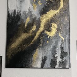 Wall Canvas Art By A. Dynasty (20”x16”) 2pc