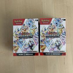Pokemon Prismatic Evolutions Booster Bundles