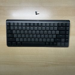 Logitech MX Mechanical Mini Keyboard - Blue Switches Clicky