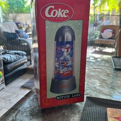Coca Cola Motion Lamp In Orig Box  