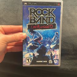 PSP Game RockBand Unplugged 
