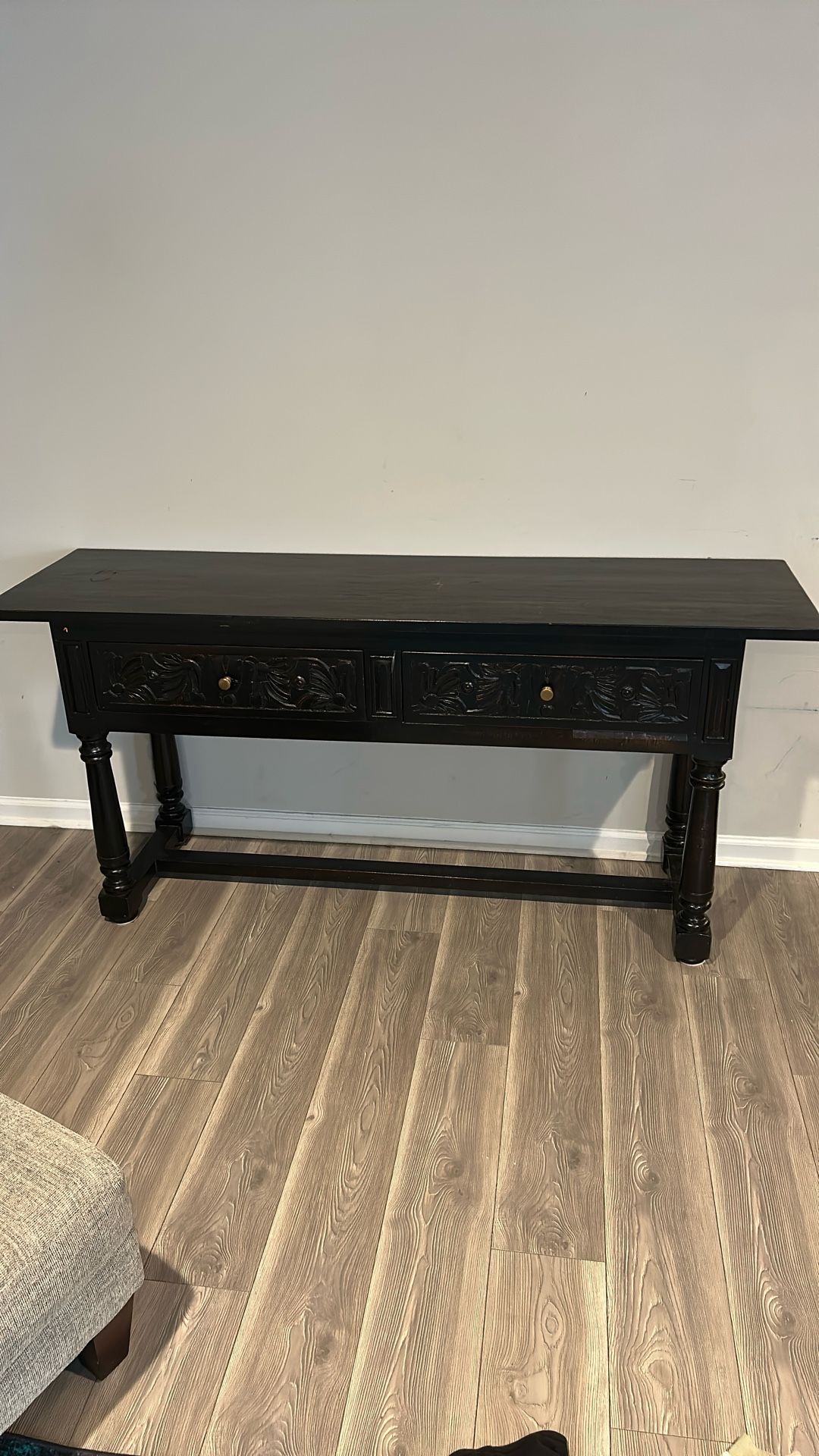 Celadon Console Table