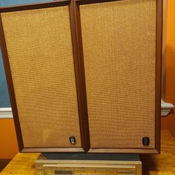 Vintage Stereo Set Marantz SR940 + Universal Sound Speakers By Ling  Altec 