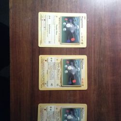7 Magnemite Pokemon Cards