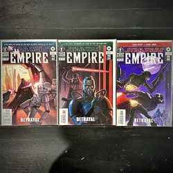 Dark Horse Star Wars Comics Empire 1-3