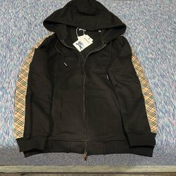 Burberry Zip Up Hoodie 