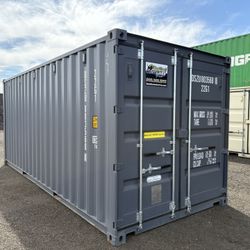 20 FOOT NEW 1-TRIP CONTAINER STD SHED,STORAGE,SHIPPING,CONEX