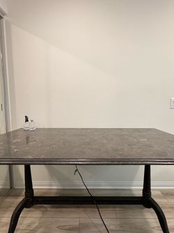 Marble table