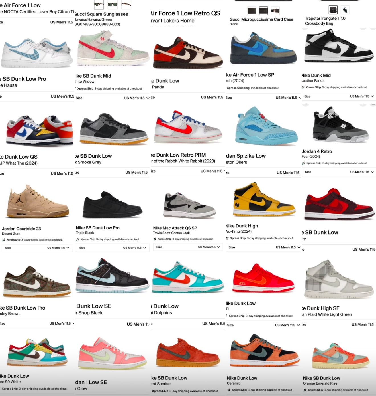 Nike Dunk, AF1, And Jordan’s