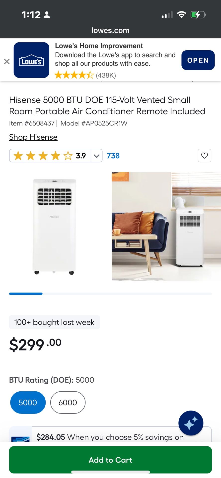 Hisense Portable A/c