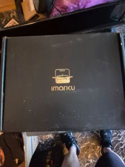 Imarku enameled cast iron braiser