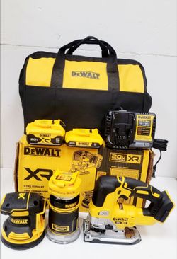 DEWALT
20-Volt Maximum Lithium-Ion Cordless 3-Tool Combo Kit with 2.0 Ah Battery, 5.0 Ah Battery, Charger and Bag